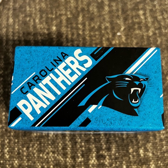 NWT Carolina Panthers Desktop Note Cube - Picture 2 of 3